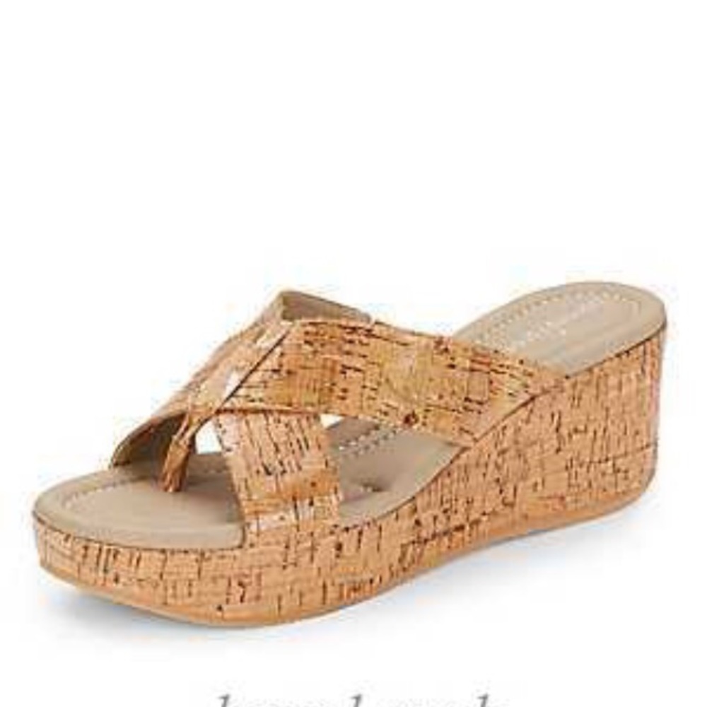 DONALD J PLINER SHINA WEDGE SANDALS🌟